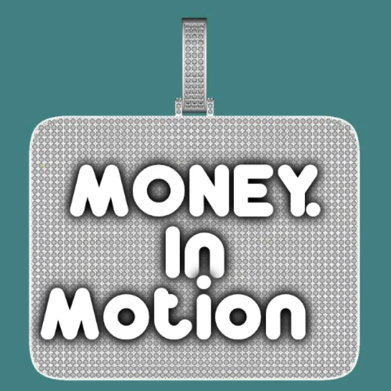 CUSTOM LETTER NECKLACE 3D BIG SQUARE sold by The GUU Shop