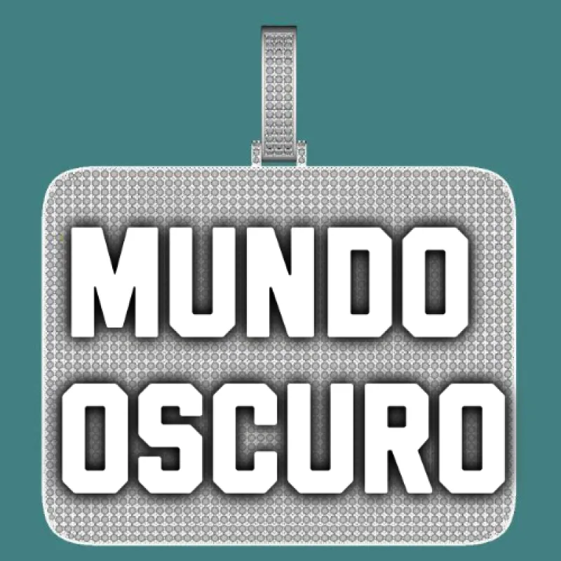 CUSTOM LETTER NECKLACE 3D BIG SQUARE sold by The GUU Shop