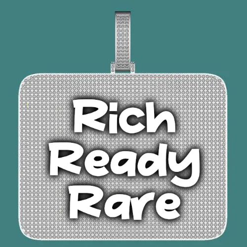 CUSTOM LETTER NECKLACE 3D BIG SQUARE sold by The GUU Shop