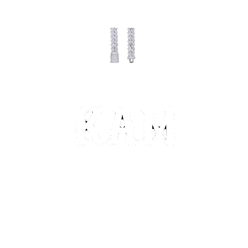 Custom Letters Freibeuter Font Necklace sold by The GUU Shop