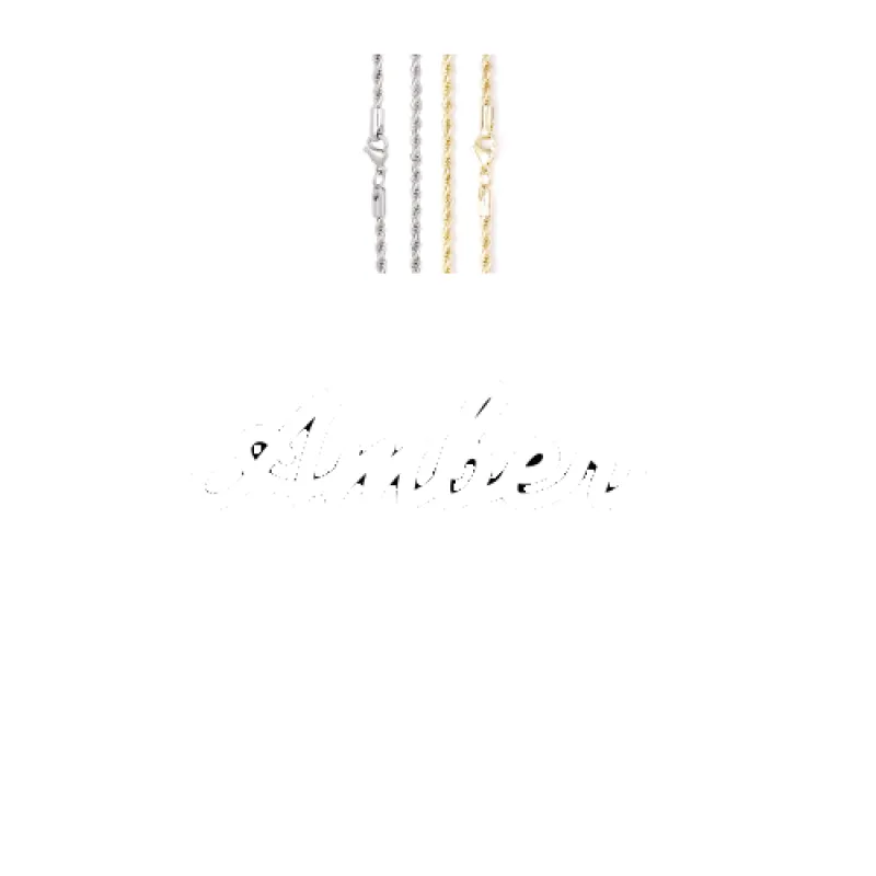 Script Custom Letter Necklace sold by The GUU Shop