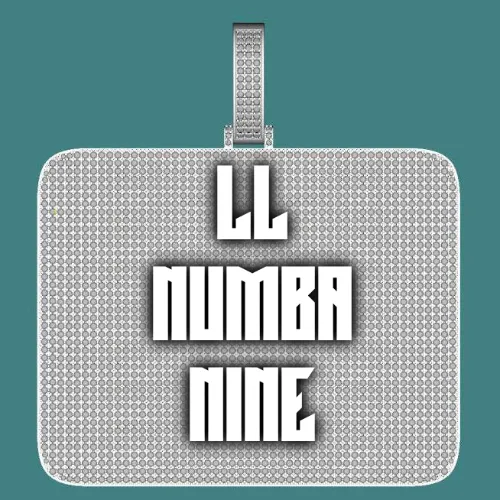 CUSTOM LETTER NECKLACE 3D BIG SQUARE sold by The GUU Shop