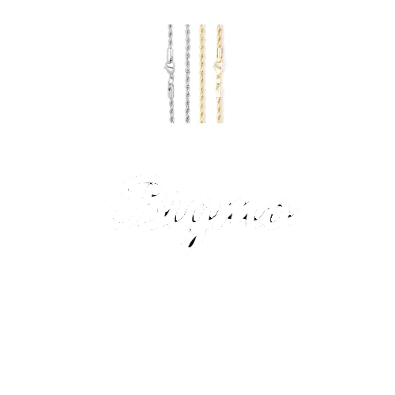 Script Custom Letter Necklace made by The GUU Shop