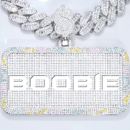 CUSTOM LETTER NECKLACE 3D COLORFUL SQUARE sold by The GUU Shop