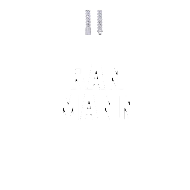 Custom Letters Baguette Two Layer Necklace made by The GUU Shop