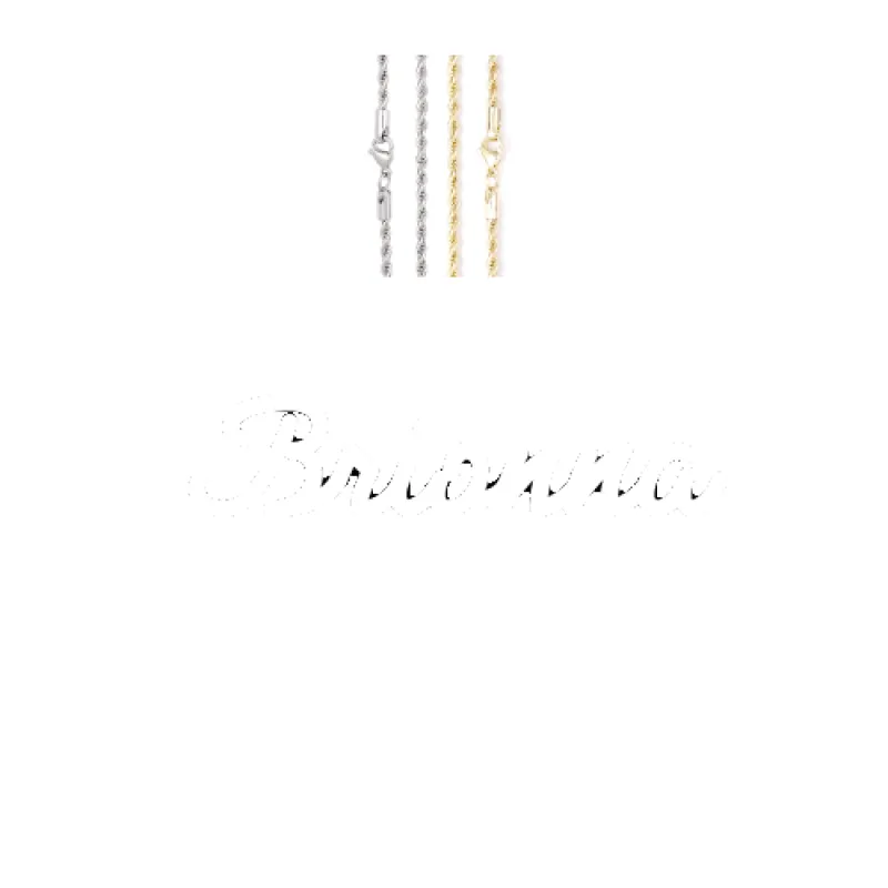 Script Custom Letter Necklace sold by The GUU Shop