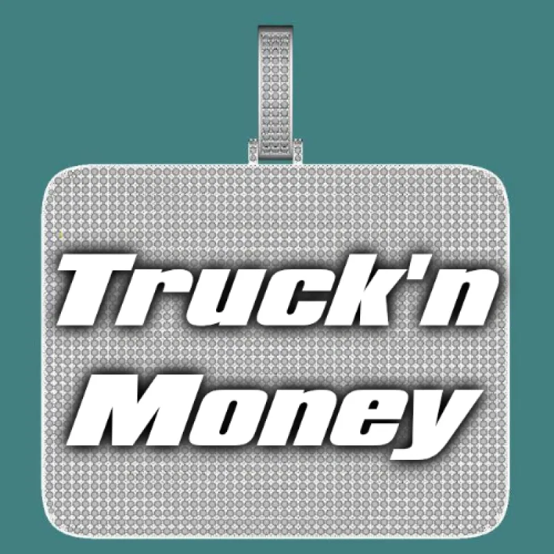 CUSTOM LETTER NECKLACE 3D BIG SQUARE sold by The GUU Shop