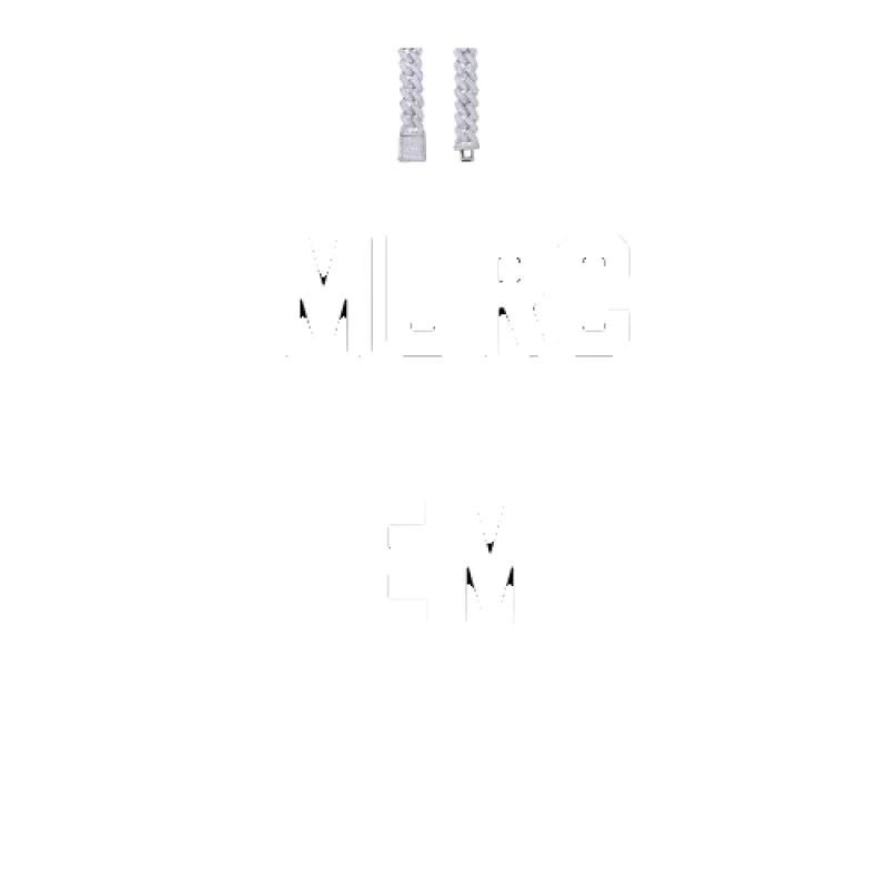 Custom Letters Baguette Two Layer Necklace sold by The GUU Shop