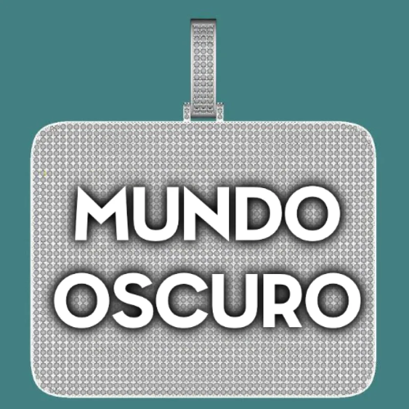 CUSTOM LETTER NECKLACE 3D BIG SQUARE sold by The GUU Shop