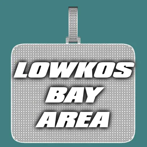 CUSTOM LETTER NECKLACE 3D BIG SQUARE sold by The GUU Shop