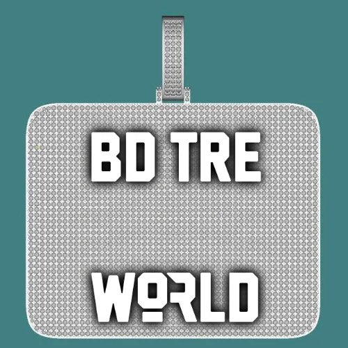 CUSTOM LETTER NECKLACE 3D BIG SQUARE sold by The GUU Shop