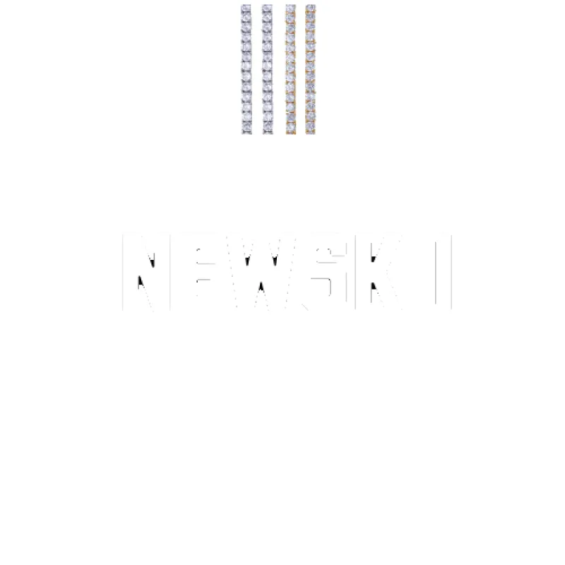 Custom Letters Baguette Two Layer Necklace sold by The GUU Shop