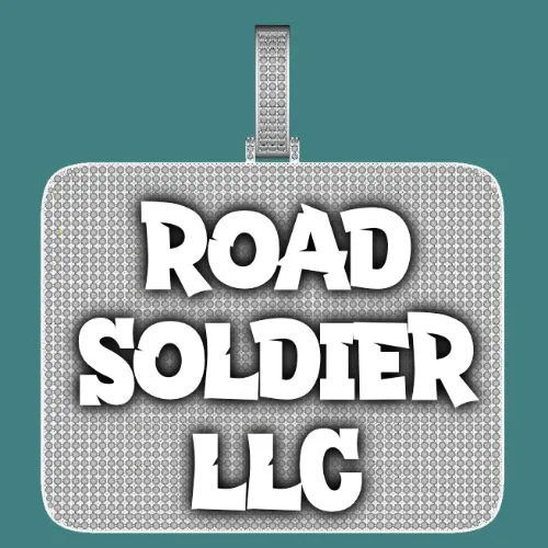 CUSTOM LETTER NECKLACE 3D BIG SQUARE sold by The GUU Shop