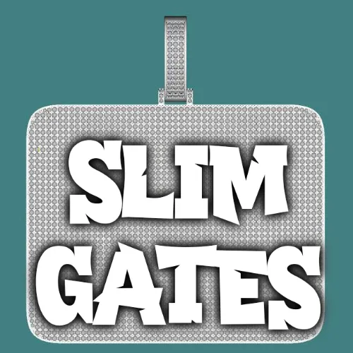 CUSTOM LETTER NECKLACE 3D BIG SQUARE sold by The GUU Shop