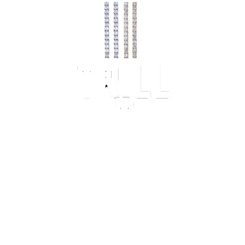 Custom Letters Baguette Two Layer Necklace sold by The GUU Shop