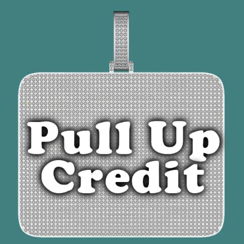 CUSTOM LETTER NECKLACE 3D BIG SQUARE sold by The GUU Shop