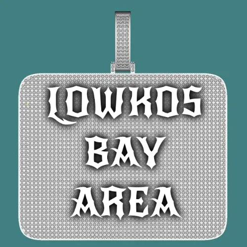 CUSTOM LETTER NECKLACE 3D BIG SQUARE sold by The GUU Shop