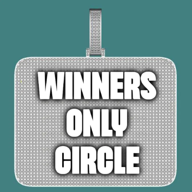 CUSTOM LETTER NECKLACE 3D BIG SQUARE sold by The GUU Shop