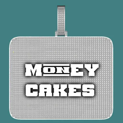 CUSTOM LETTER NECKLACE 3D BIG SQUARE sold by The GUU Shop