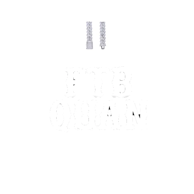 Custom Letters Freibeuter Font Necklace sold by The GUU Shop