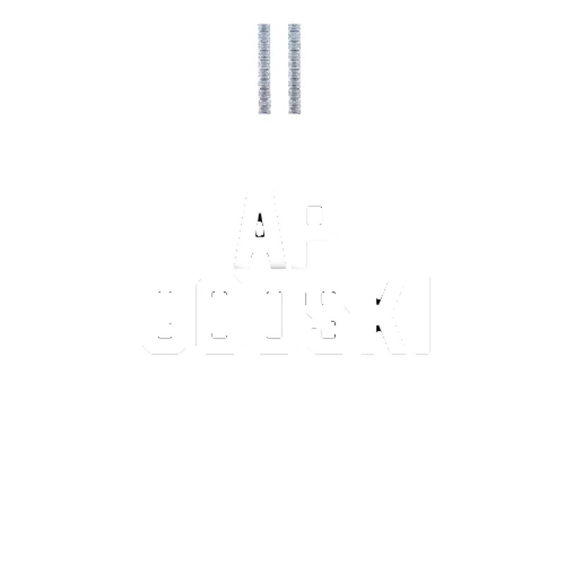 Custom Letters Baguette Two Layer Necklace made by The GUU Shop