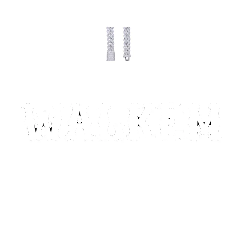 Custom Letters Freibeuter Font Necklace sold by The GUU Shop