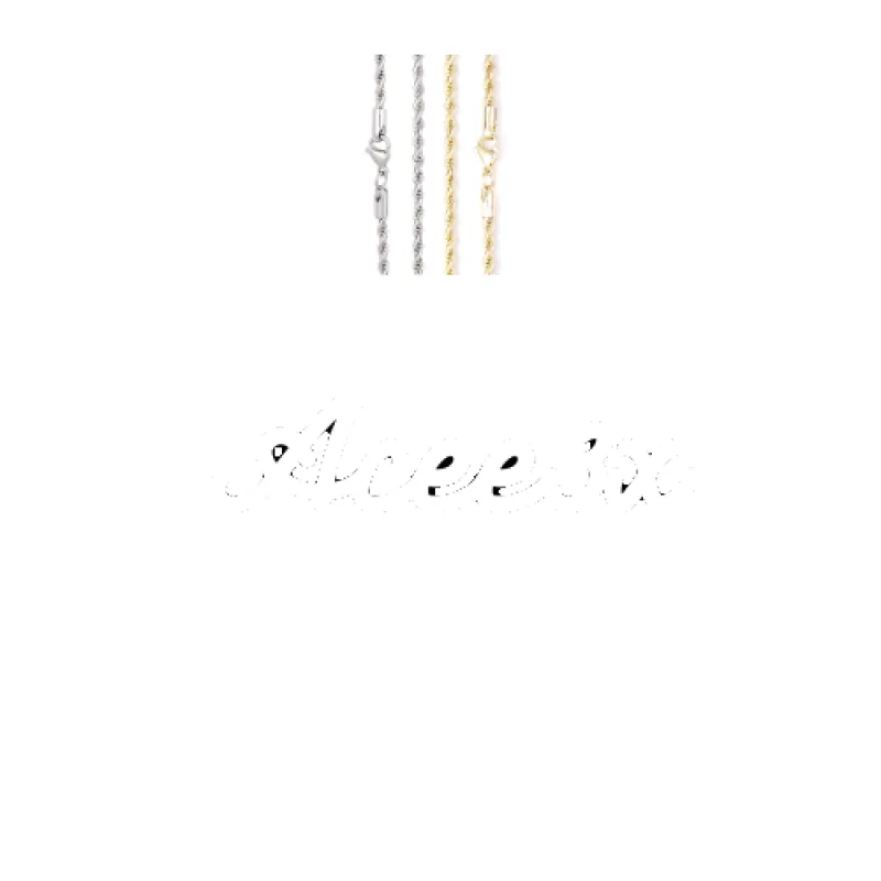 Script Custom Letter Necklace sold by The GUU Shop