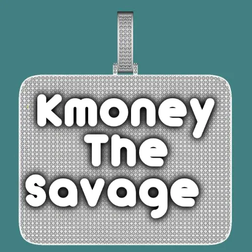 CUSTOM LETTER NECKLACE 3D BIG SQUARE sold by The GUU Shop