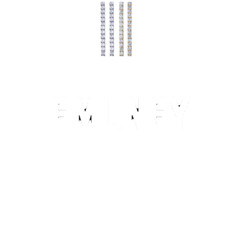 Custom Letters Baguette Two Layer Necklace made by The GUU Shop