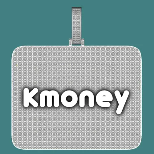 CUSTOM LETTER NECKLACE 3D BIG SQUARE sold by The GUU Shop