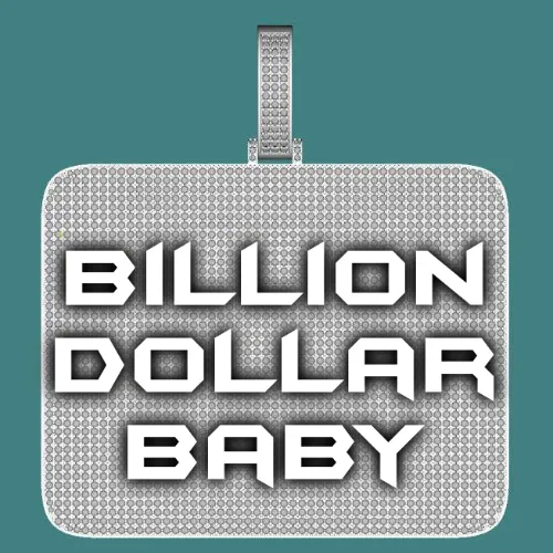 CUSTOM LETTER NECKLACE 3D BIG SQUARE sold by The GUU Shop