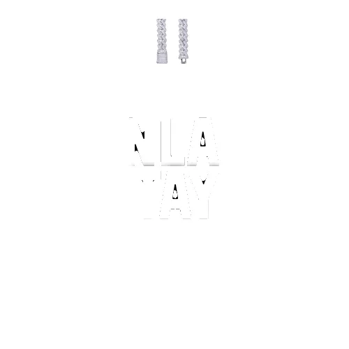 Custom Letters Baguette Two Layer Necklace sold by The GUU Shop