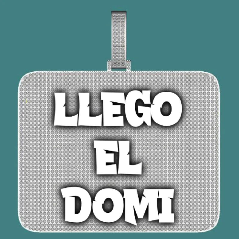 CUSTOM LETTER NECKLACE 3D BIG SQUARE sold by The GUU Shop