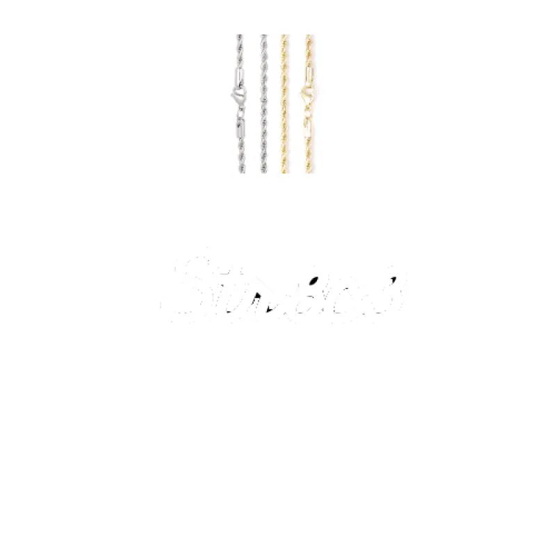 Script Custom Letter Necklace sold by The GUU Shop