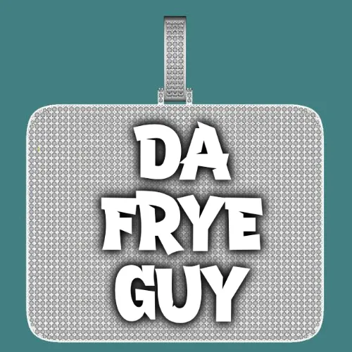 CUSTOM LETTER NECKLACE 3D BIG SQUARE sold by The GUU Shop