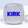 CUSTOM LETTER 3D ICED RING sold by The GUU Shop
