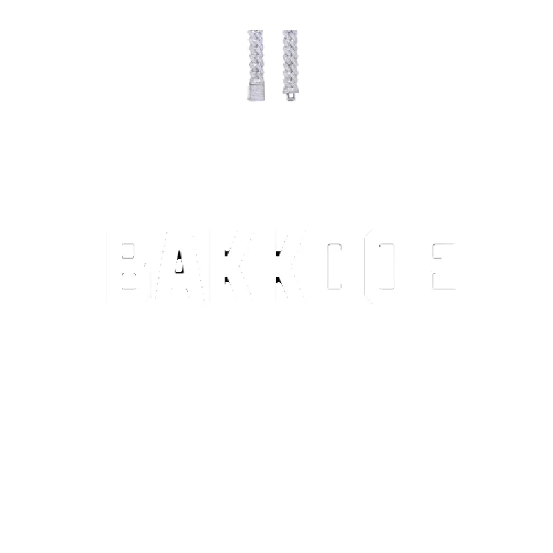 Custom Letters Baguette Two Layer Necklace made by The GUU Shop