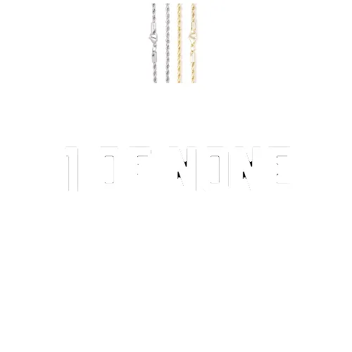 Custom Letters Baguette Two Layer Necklace sold by The GUU Shop