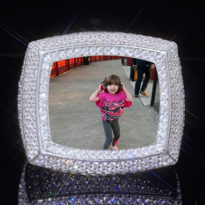 3D CUSTOM PICTURE ICED RING sold by The GUU Shop