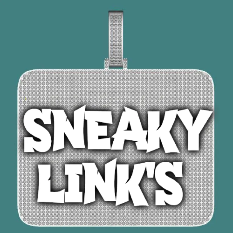 CUSTOM LETTER NECKLACE 3D BIG SQUARE sold by The GUU Shop