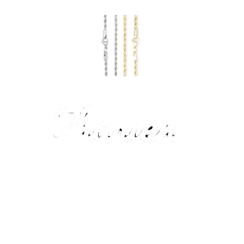 Script Custom Letter Necklace sold by The GUU Shop