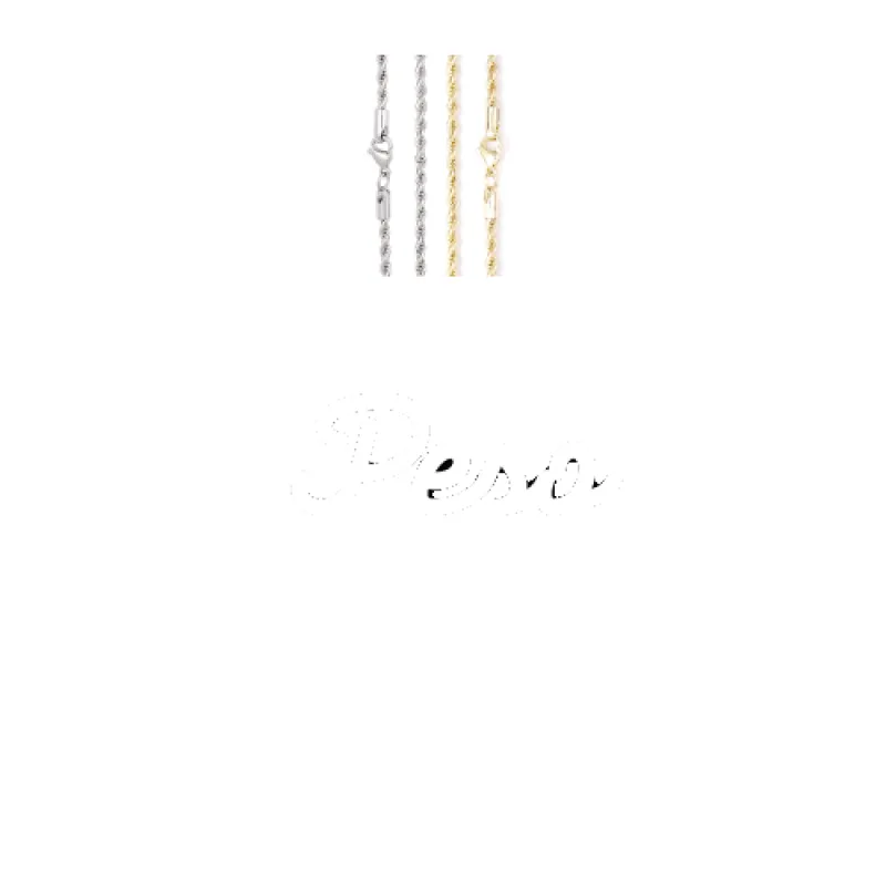 Script Custom Letter Necklace sold by The GUU Shop