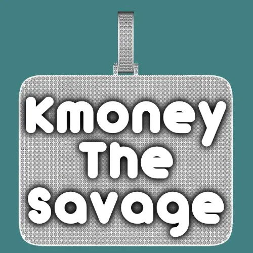 CUSTOM LETTER NECKLACE 3D BIG SQUARE sold by The GUU Shop