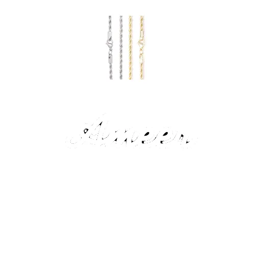 Script Custom Letter Necklace sold by The GUU Shop