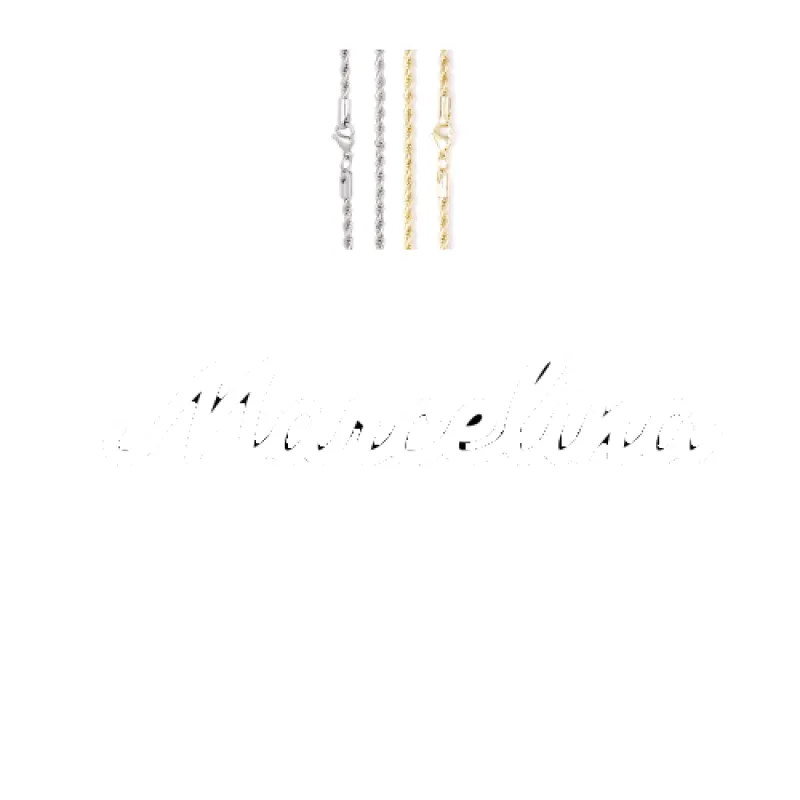 Script Custom Letter Necklace made by The GUU Shop