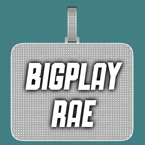 CUSTOM LETTER NECKLACE 3D BIG SQUARE sold by The GUU Shop