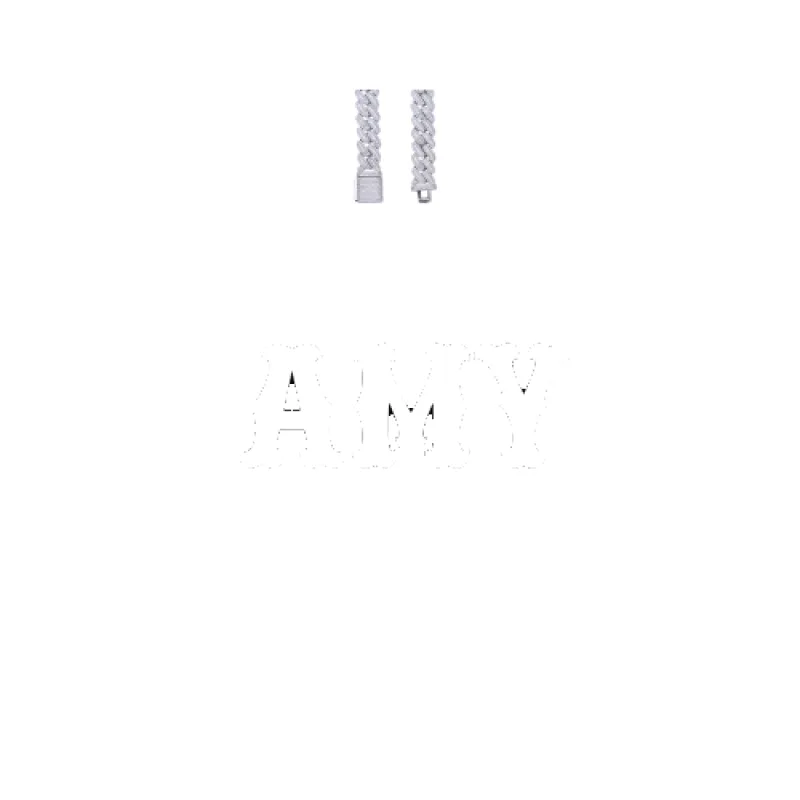 Custom Letters Freibeuter Font Necklace sold by The GUU Shop