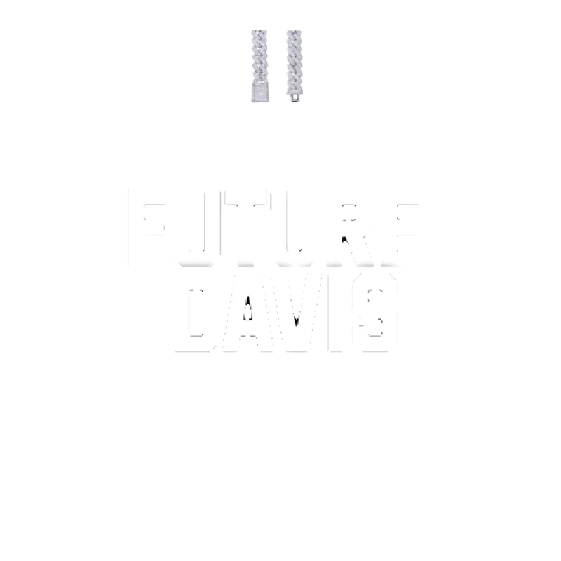 Custom Letters Baguette Two Layer Necklace sold by The GUU Shop