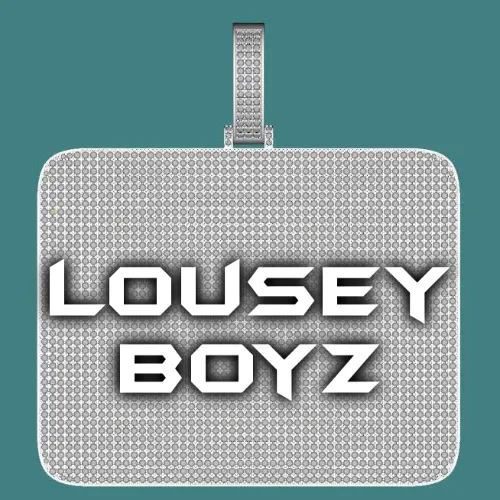 CUSTOM LETTER NECKLACE 3D BIG SQUARE sold by The GUU Shop