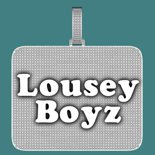 CUSTOM LETTER NECKLACE 3D BIG SQUARE sold by The GUU Shop